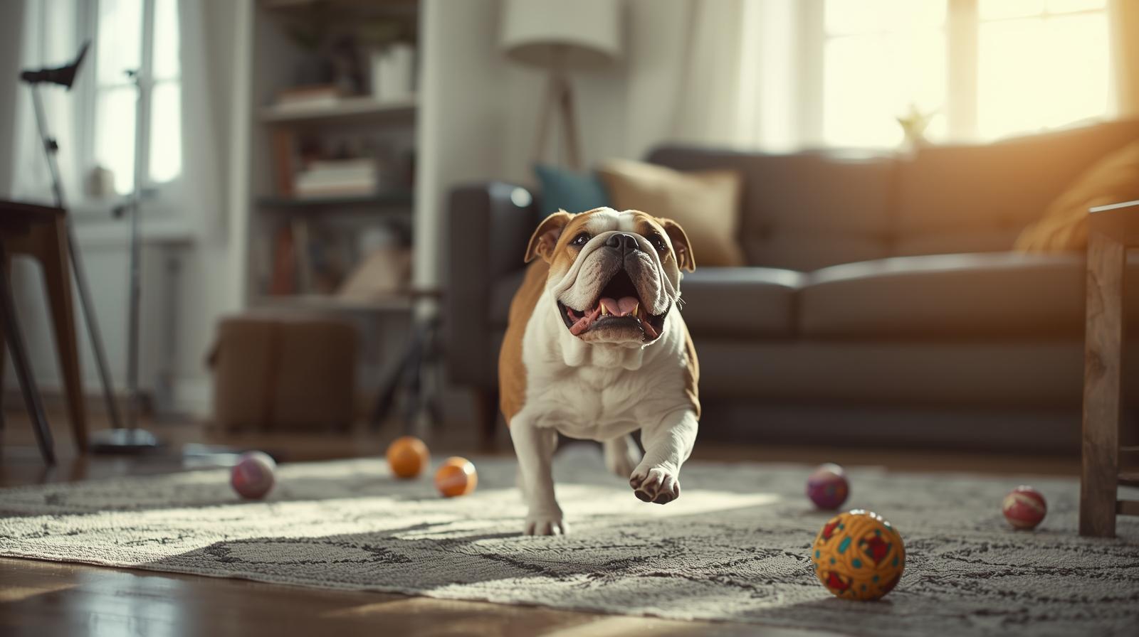 Un perro con pelaje brillante.